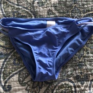 Purple bikini bottoms